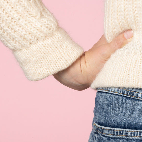 

Skyler - Sweater i patentstrik
4