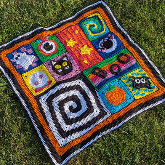 

Baby Boo Blanket - Halloween Babytæppe
2