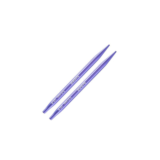 Stellar Korte Udskiftelige Rundpinde - Amethyst - Hobbii