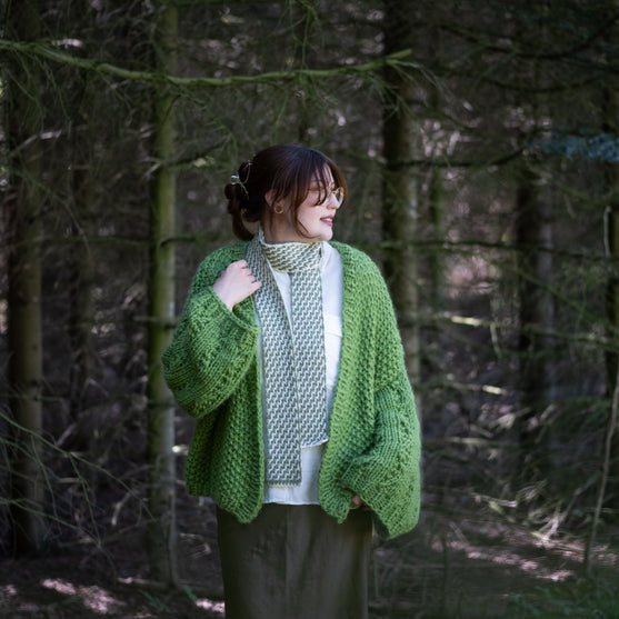 

1. søndag i advent - Hækling - Steppingstone - Tørklæde
4