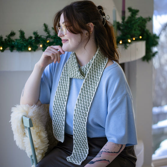 

1. søndag i advent - Hækling - Steppingstone - Tørklæde
1