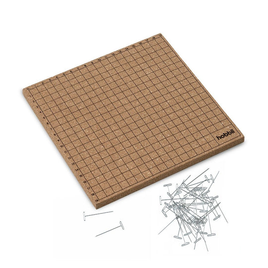 Blockingmåtte med T-pins - Hobbii