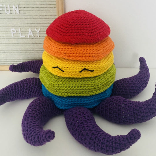 Octopus - Stablelegetøj