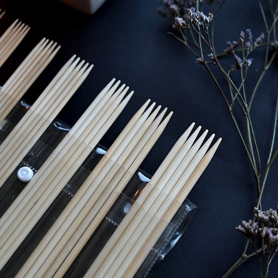 

Bamboo Strømpepindesæt - KnitPro
5