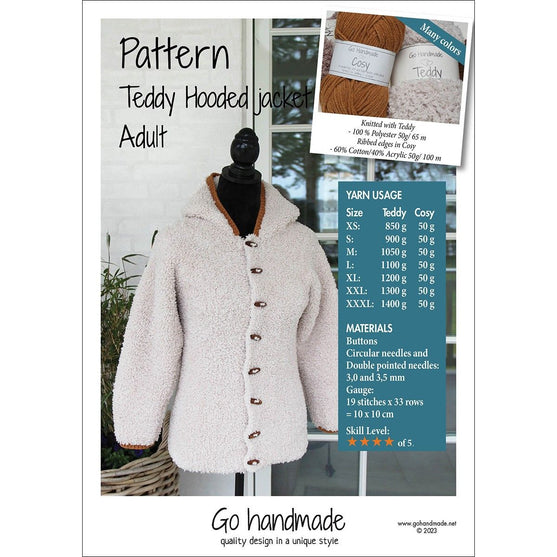 

Teddy Hættejakke Adult
3