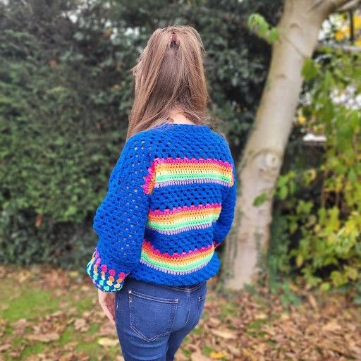 

The Jazzy Granny Sweater
3