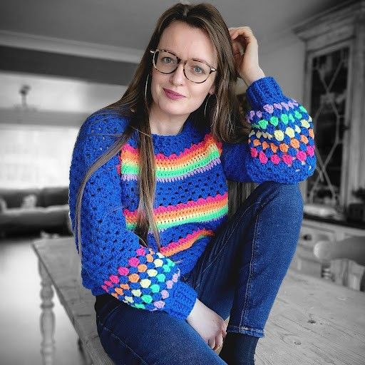 The Jazzy Granny Sweater