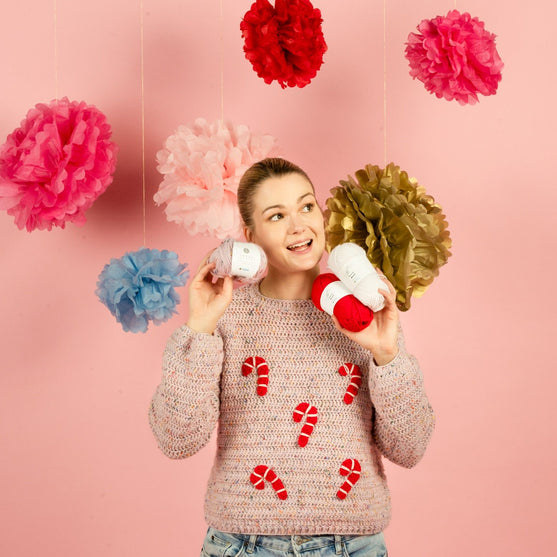 

Candy Canes - Sweater
2