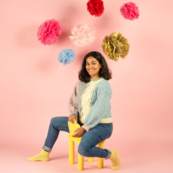 

Marshmallow Swirls - Sweater
2