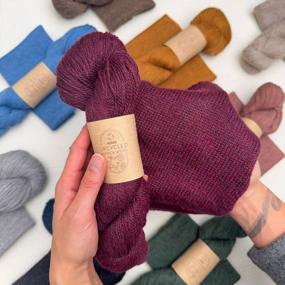 

Upcycled Alpaca Wool (Limited Edition) - Upcycled
2