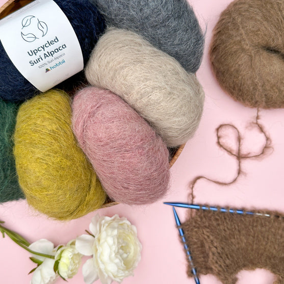 

Upcycled Suri Alpaca (Limited Edition) - Upcycled
2