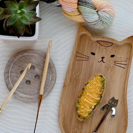 

Bamboo Udskiftelig Tunesisk Hæklenål - KnitPro
5