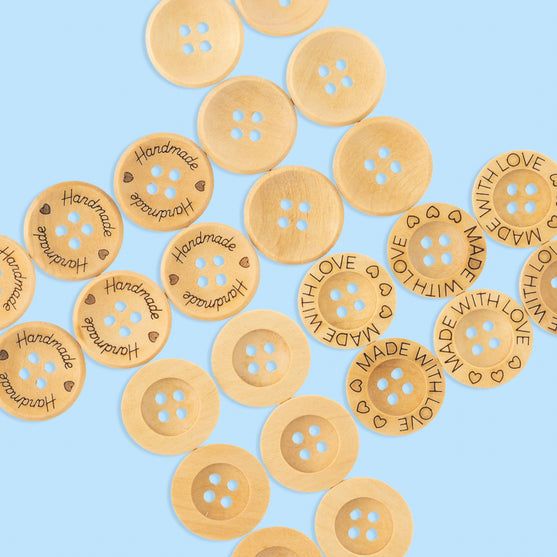 

Træknapper - 21 mm - Hobbii
3