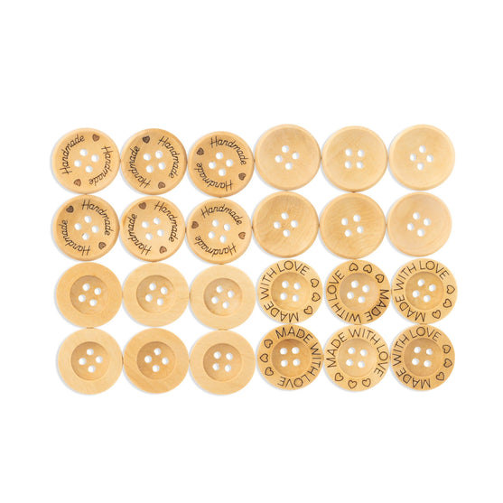 

Træknapper - 21 mm - Hobbii
1