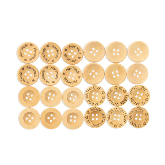 Træknapper - 21 mm - Hobbii